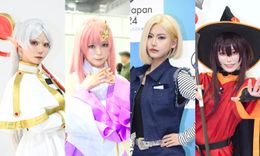 「ドラゴンボール」や『ガンダムSEED FREEDOM』など、話題作のキャラに扮したコスプレイヤーが集結！