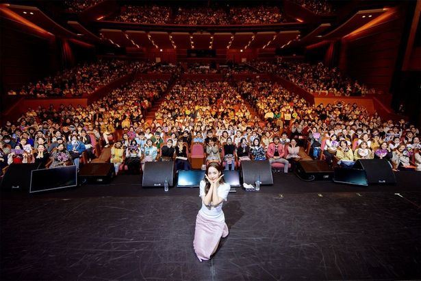 3月31日にNHK大阪ホールで開催された「2024 PARK MIN YOUNG ASIA FANMEETING “MY brand new DAY" in JAPAN」