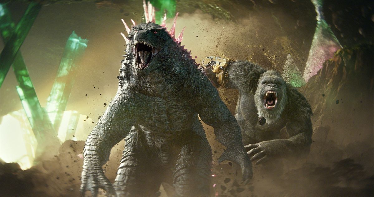 ゴジラxコング 新たなる帝国』が北米No. 1スタート！「モンスター