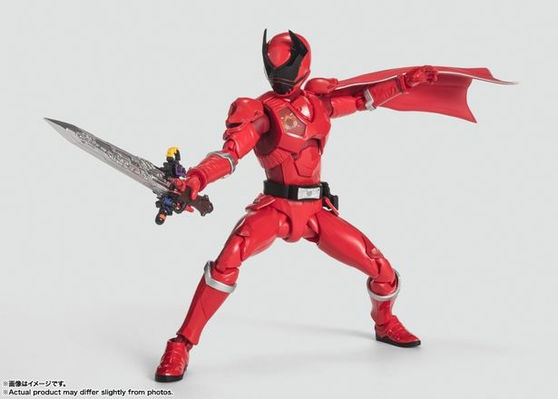 かっこいいポージングで遊べるアイテムだ(「S.H.Figuarts クワガタオージャー」)