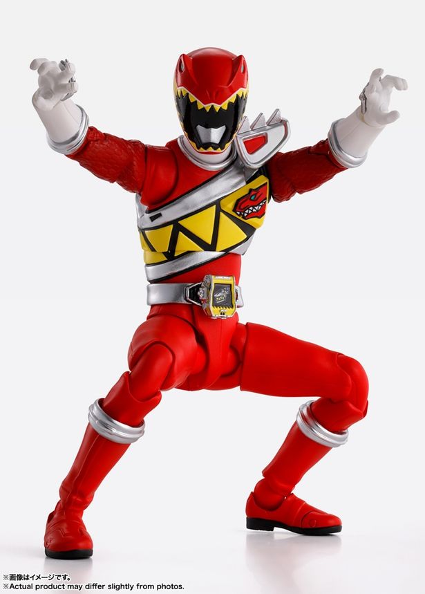 こだわりの真骨彫製法で作られた「S.H.Figuarts(真骨彫製法) キョウリュウレッド」