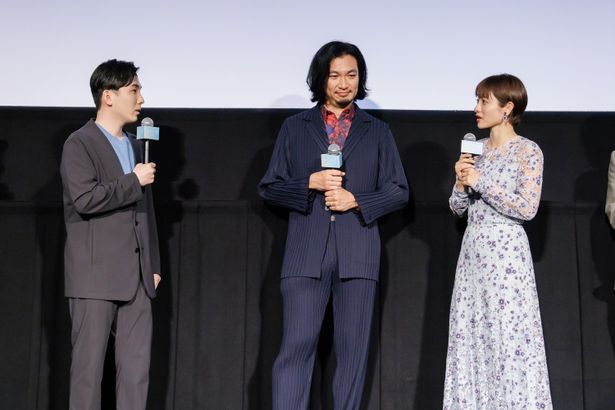 映画『ミッシング』完成披露試写会の様子