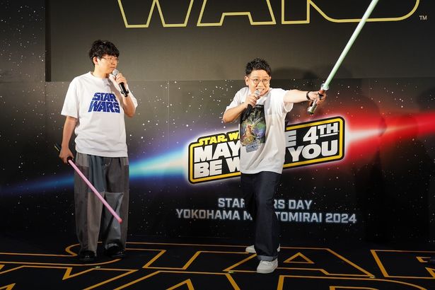 「スター・ウォーズ」シリーズ大ファンのお笑いコンビ、ミキの昴生と亜生