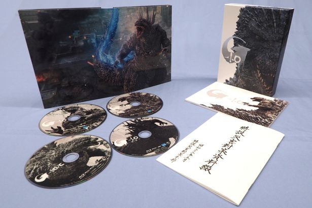 『ゴジラ-1.0』Blu-ray豪華版 4K Ultra HD Blu-ray 同梱4枚組を開封してみた！