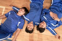 『リバウンド』で選手役を演じたチョン・ジヌンらは3カ月の特訓を経てリアルな試合シーンを再現