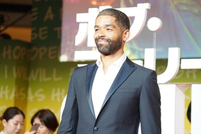 映画『ボブ・マーリー：ONE LOVE』(5月17日公開)のジャパンプレミア　レッドカーペットイベントに登場したキングズリー・ベン＝アディル