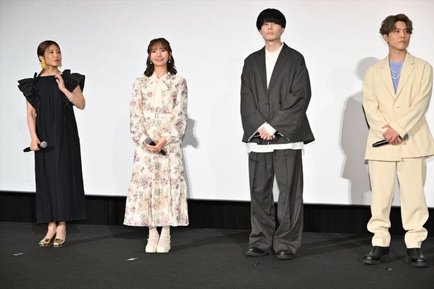 白石涼子、和氣あず未、内山昂輝、入野自由