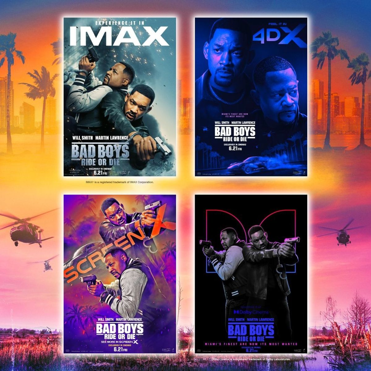 IMAXほかラージフォーマット上映決定！『バッドボーイズ RIDE OR