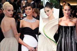 第77回カンヌ映画祭で、華麗なファッションで絶景をつくり上げた女優たちを紹介！