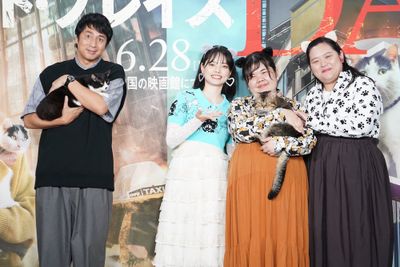 チュートリアル徳井義実＆ぼる塾が映画『クワイエット・プレイス：DAY 1』(6月28日公開)の大ヒット＆安全祈願報告会イベントに登壇！