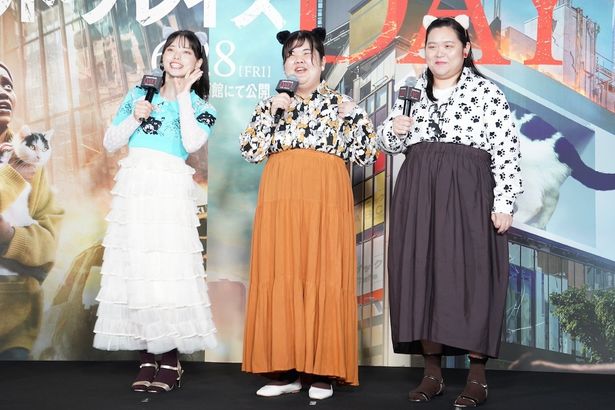 カメラの前に立つと、ネコ耳への抵抗もなくなると話していた