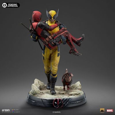 『デッドプール＆ウルヴァリン』のフィギュアがふざけてる!?(「『マーベル』【アイアン・スタジオ・スタチュー】「デラックス・アートスケール」1/10スケール デッドプール＆ウルヴァリン［映画『デッドプール＆ウルヴァリン』］」)