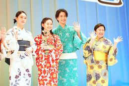 映画『きみの色』(8月30日公開)のジャパンプレミアが開催！声優キャストが浴衣姿で登場！