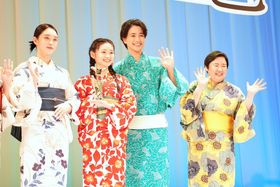 映画『きみの色』(8月30日公開)のジャパンプレミアが開催！声優キャストが浴衣姿で登場！