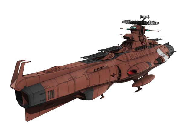 ドレッドノート級火星迷彩仕様