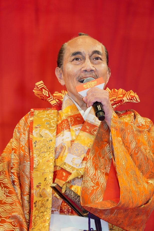 『もしも徳川家康が総理大臣になったら』完成披露舞台挨拶の様子