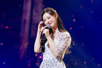 日本初ファンミーティングを開催したキム・ジウォン