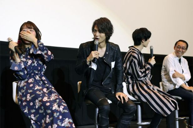 撮影の思い出トークでは、桜田や中村、さらに金田監督から爆笑エピソードが連発！ 松元も大笑い