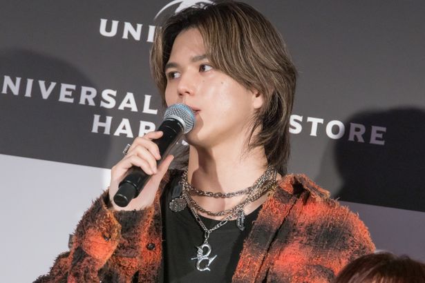 「UNIVERSAL MUSIC STORE HARAJUKU 一周年 ＆ MARVEL＆MAZZEL POP UP STORE 開催記念イベント」の様子