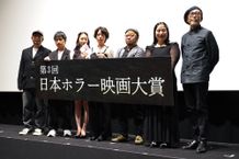 清水崇監督、堀未央奈、FROGMAN、小出祐介、宇野維正、ゆりやんレトリィバァが「第３回日本ホラー映画大賞」授賞式に登場