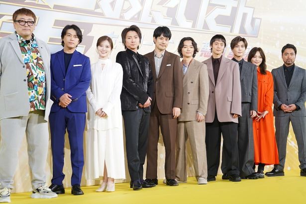 松山ケンイチ＆染谷将太が劇場版『聖☆おにいさん THE MOVIE～ホーリーメン VS 悪魔軍団～』の完成披露報告会に降臨！