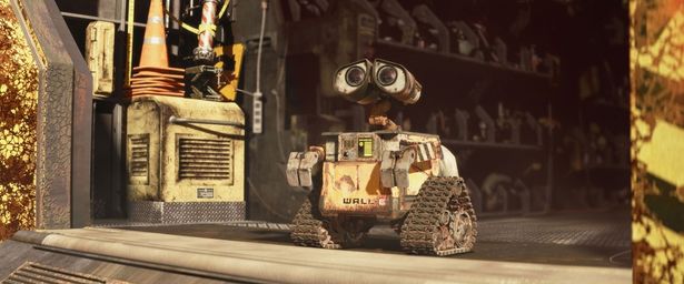 人類が去った地球で黙々とゴミを集めるウォーリー(『WALL･E　ウォーリー』)