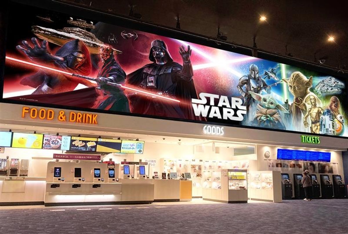 イオンシネマ幕張新都心で「スター・ウォーズ」一挙上映決定！ロビーで