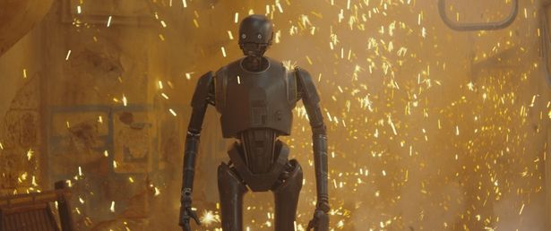 キャシアン・アンドーの相棒のドロイド、K-2SO(『ローグ・ワン／スター・ウォーズ・ストーリー』)