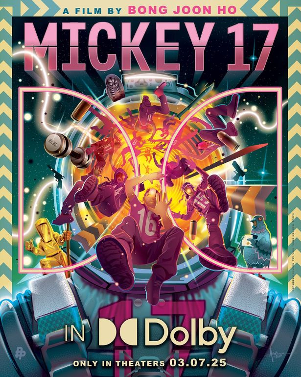 『ミッキー17』Dolby Cinema版ポスタービジュアル