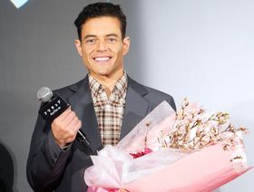 主演＆プロデューサーを務めた映画『アマチュア』のジャパンプレミアでラミ・マレックが約7年ぶりに来日！