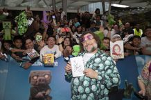 『マインクラフト／ザ・ムービー』メキシコプレミアで笑顔を見せるジャック・ブラック