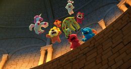 主人公のらいおんくん役を松田元太、ぞうくん役を水上恒司、ぺがさすちゃん役を高石あかりが演じる