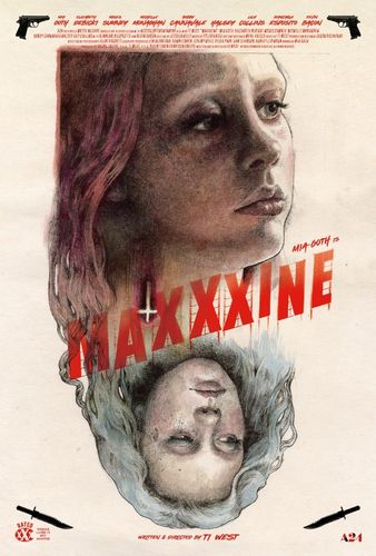 ヒグチユウコ＆大島依提亜『MaXXXine マキシーン』オルタナティブポスター到着！3種のポストカード付ムビチケも発売
