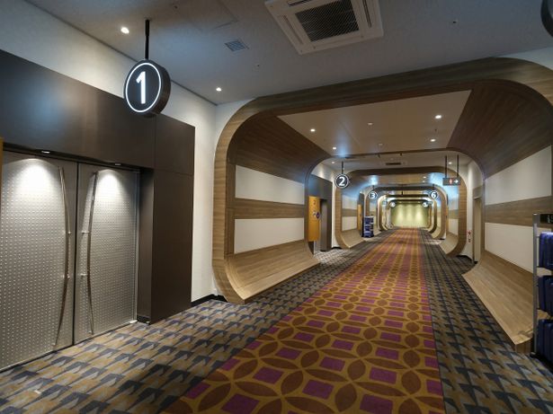 ファミリー層に人気の映画館