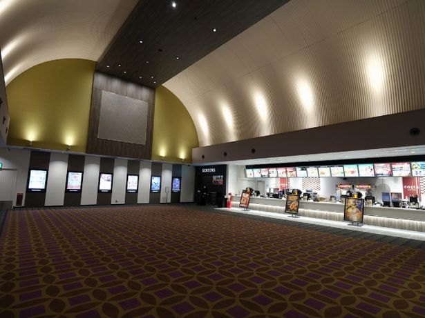 コンセッションではポップコーンが大人気