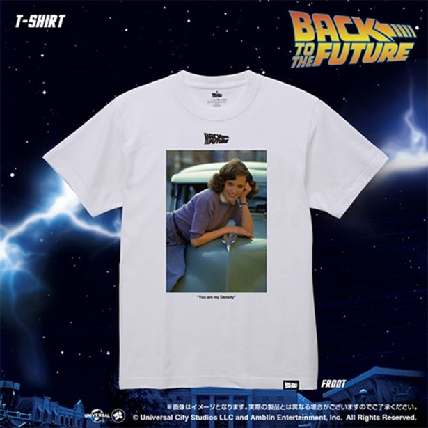 【豆魚雷別注モデル】バック・トゥ・ザ・フューチャー/ ロレイン・ベインズ Tシャツ ホワイト