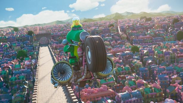 わにくんがカーアクションまで!?