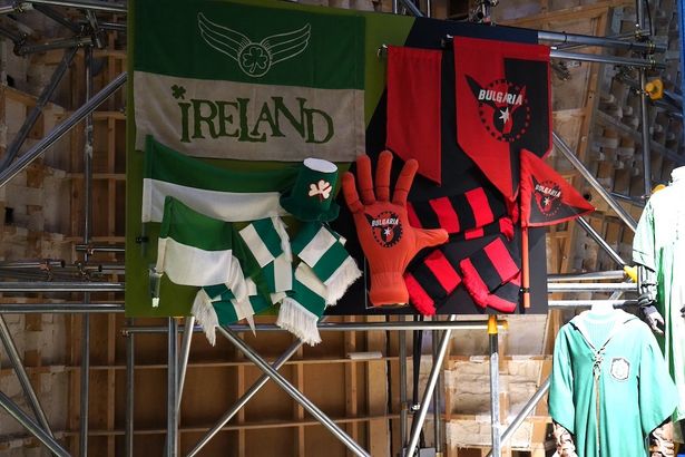  アイルランドとブルガリアのチームが対戦