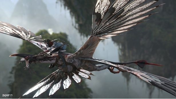 拡張する神秘の星パンドラの世界(『アバター：ファイヤー・アンド・アッシュ』)