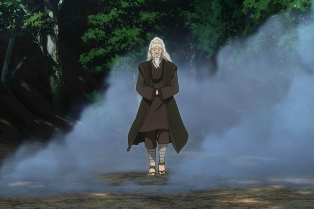 竜介と友美の前に現れた謎の老人