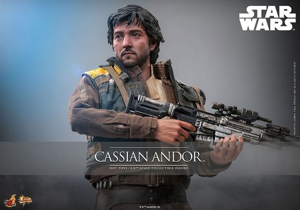 ドラマのシーズン2が配信開始したキャシアンのアイテム(「【ムービー・マスターピース】『ローグ・ワン／スター・ウォーズ・ストーリー』1/6スケールフィギュア キャシアン・アンドー」)