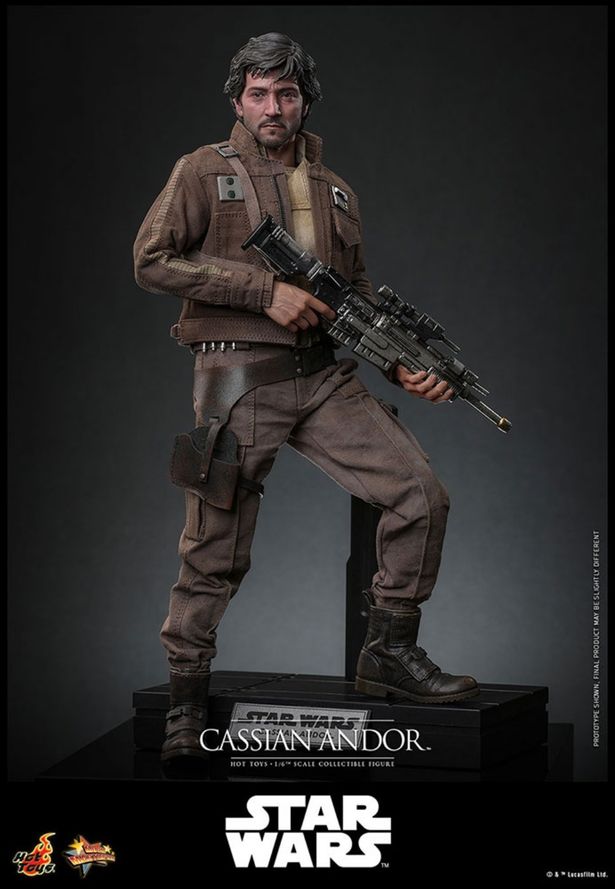 可動によりポージングも自在(「【ムービー・マスターピース】『ローグ・ワン／スター・ウォーズ・ストーリー』1/6スケールフィギュア キャシアン・アンドー」)