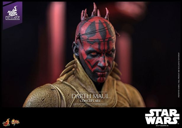 【写真を見る】「スター・ウォーズ セレブレーション」で発売されたレアなアイテムも！(「【ムービー・マスターピース】『スター・ウォーズ エピソード1／ファントム・メナス』1/6スケールフィギュア ダース・モール(コンセプトアート)[ボーナススリーブ付き]」)