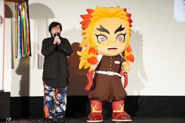 日野聡、みに隊士の煉獄杏寿郎と楽しそうに交流！