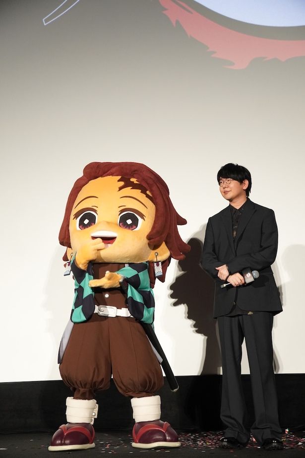 『劇場版「鬼滅の刃」無限列車編』リバイバル上映記念舞台挨拶の様子
