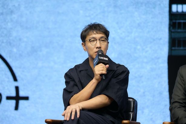  「人物のユニークさ、漫画的表現で可愛らしく見せた」と語ったユン・ジョンビン監督