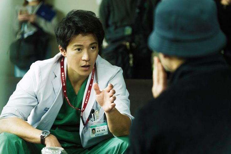 演じた結城英晴のモデルであり、実際にDMATの指揮を執った阿南医師の空気感を出そうとした小栗旬