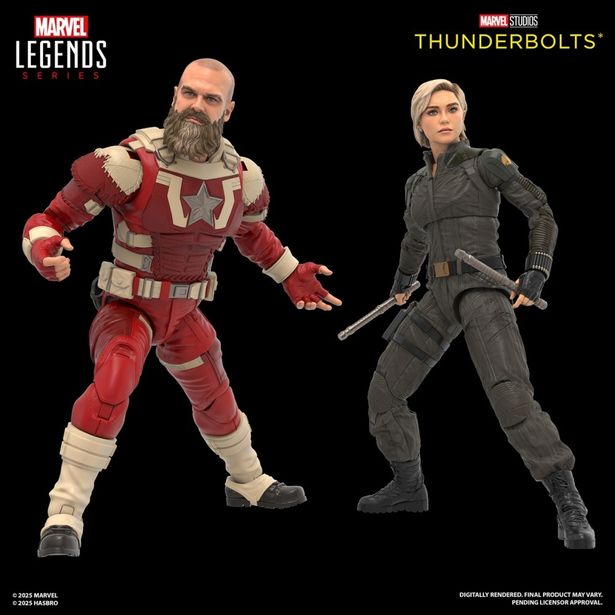 『サンダーボルツ*』のフィギュアをチェック！(「『マーベル』「マーベル・レジェンド」6インチ・アクションフィギュア MCUシリーズ エレーナ・ベロワ＆レッド・ガーディアン[映画『サンダーボルツ*』]」)
