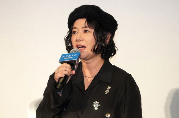 『金子差入店』公開記念舞台挨拶の様子