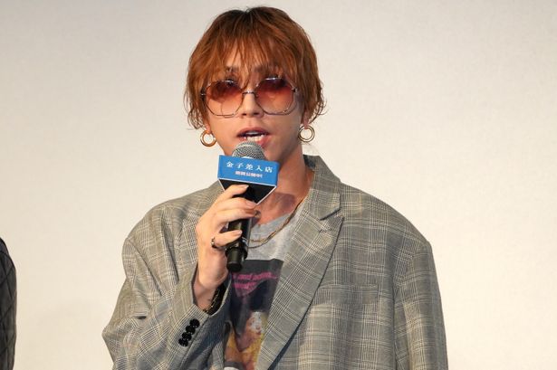 『金子差入店』公開記念舞台挨拶の様子
